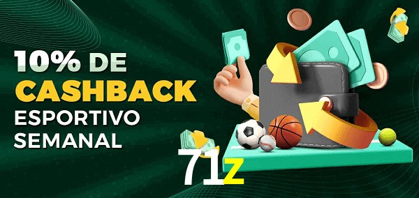 10% de bônus de cashback na 71z